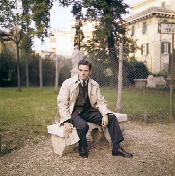 Pasolini Roma　Pier Paolo Pasolini Pier Paolo Pasolini in Rome, July 1960
