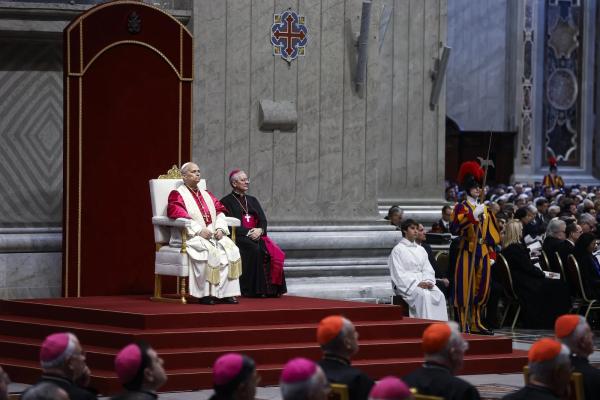 El papa León XIV en el Meeting 2026 - Comunión y Liberación - Sitio Oficial