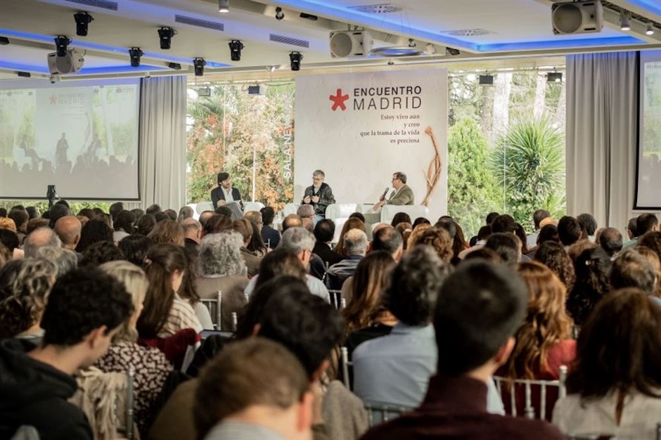L’incontro con Fabrice Hadjadj (Foto: EncuentroMadrid) L’incontro con Fabrice Hadjadj (Foto: EncuentroMadrid)